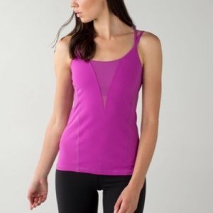 Lululemon exquisite tank ultraviolet